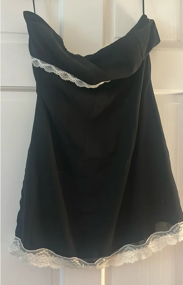 Princess Polly Mini Dress Black - Image 3