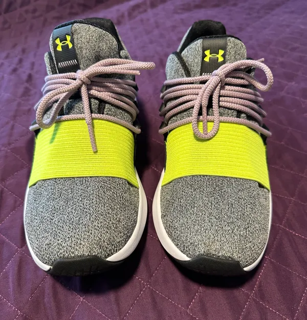 Under Armour Charged Breathe Lace “Black Violet Green” - Image 3