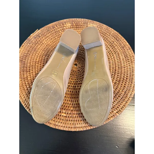 CL by‎ Laundry Nude Patent Block Heel Pumps Round Toe Shoes Size 8.5 ACF-001 - Image 12