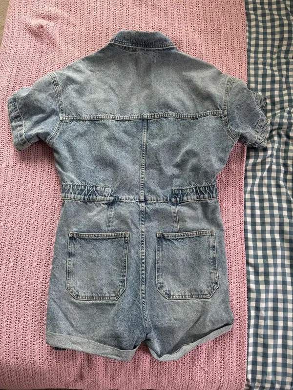 Free people Denim Romper - Image 4