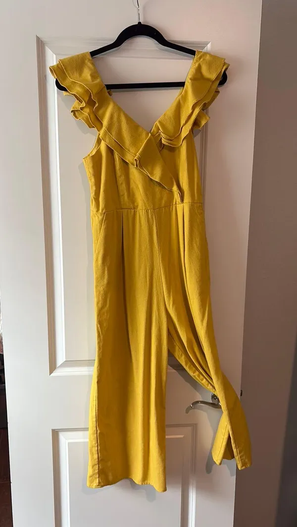 Mustard Romper Yellow Size L - Image 2