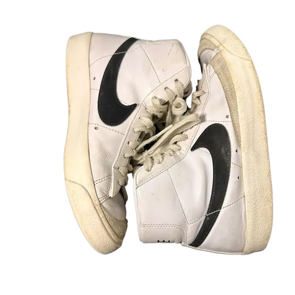 Nike Blazer Mid '77 Vintage Women’s Sneakers Size 6.5 White Black Shoes - Image 7
