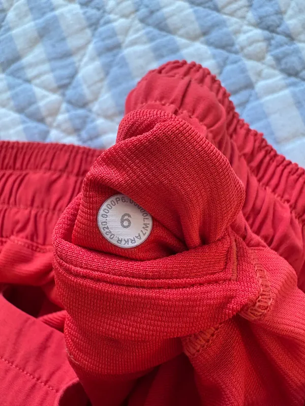 Carnation Red Lululemon Hotty Hot Shorts 2.5" - Image 3