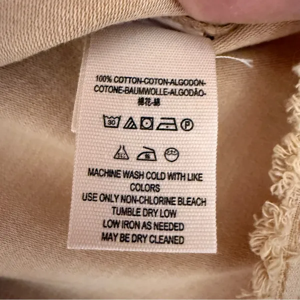 Free People Hang On Tight Belted Utility Mini Skirt in Sand Size 6 NWOT - Image 11