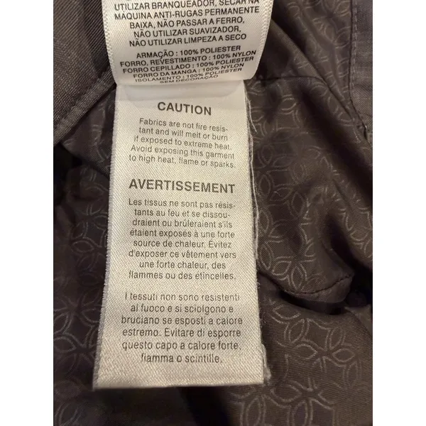Columbia Omni-Shield Women’s Gray Hooded Winter Jacket Coat Medium M - Image 10