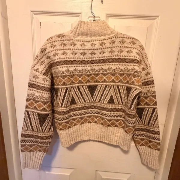 Marled Wool Blend Sweater Size XS - Image 5