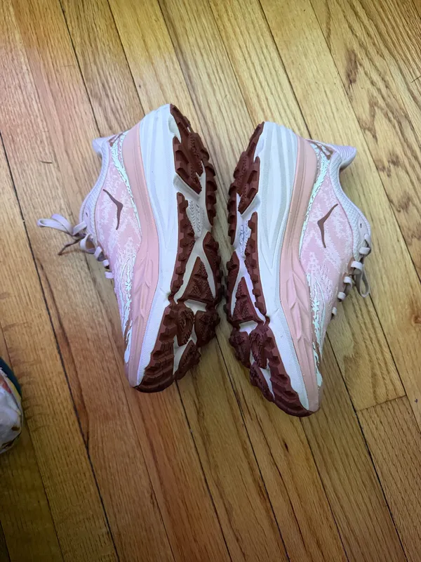 Hoka Stinson ATR 7 Trail Running Shoe Rose Latte Blossom 8.5 - Image 4