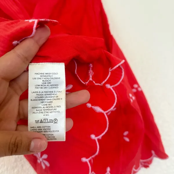 NWOT free people Kayla solid embroidered top - Image 9