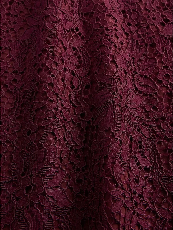 Gap Lace Maxi Skirt NWT Tuscan Red Large - Image 5
