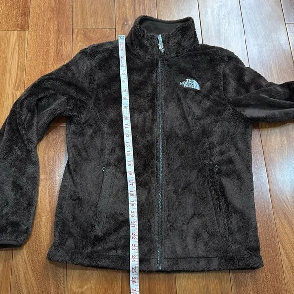 The North Face Women’s Brown Furry Osito Full Zip Jacket size M‎ - Image 12