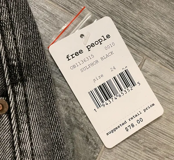 Free People NWT sulphor black skirt size 24 - Image 11