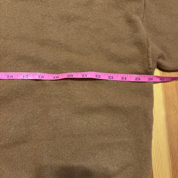 Vince Camuto NWT Turtleneck Sierra‎ Sweater Oversized Pullover Knit Brown XL - Image 7