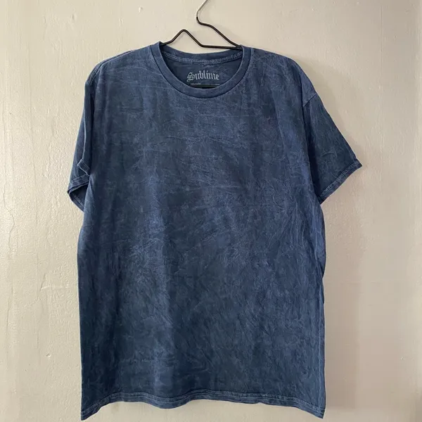 Sublime Washed Blue Graphic T Shirt Cotton Short Sleeves Tee Women’s Large NEW - Image 7