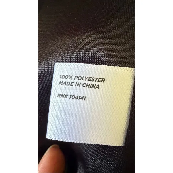 Lady Hagen Black Rain Jacket XXL Lightweight Zip Up Velcro Sleeves - Image 10