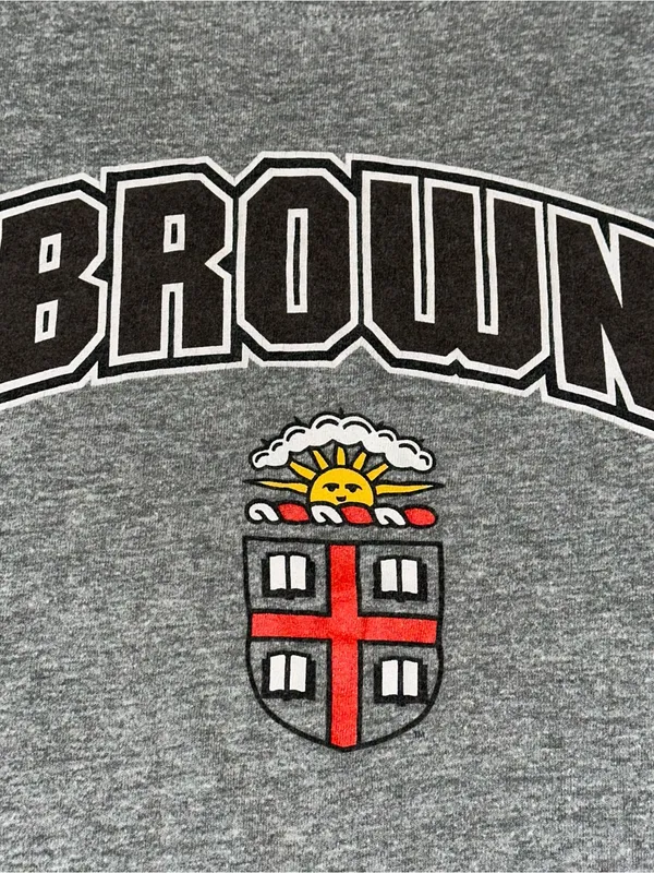'47 Brand Women’s Size S Heather Gray Brown University Bears Crewneck Tee - Image 4