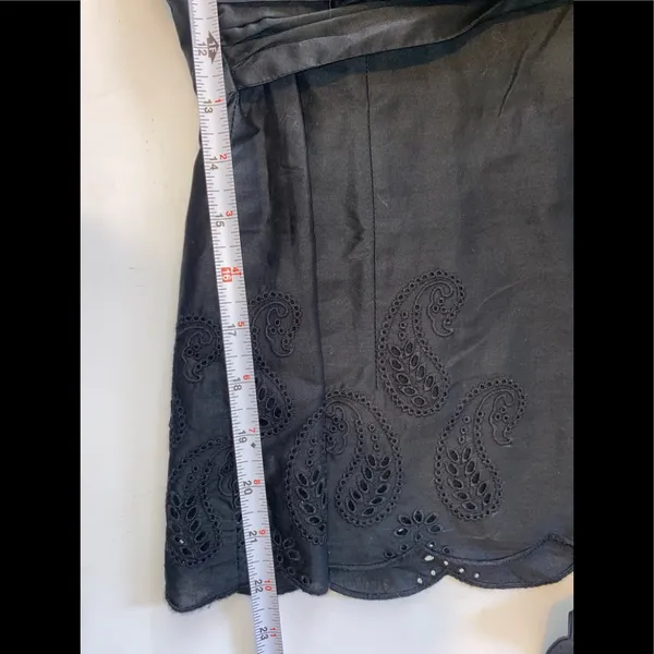 🎉2XHP🎉 Ann Taylor LOFT Petites Black Sleeveless Blouse Size 0P - Image 11