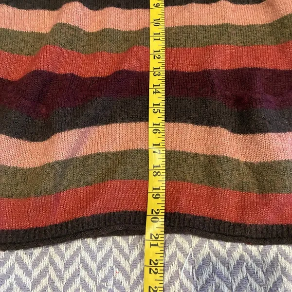Madewell Striped Sweater Wool Alpaca Blend Women’s Size XXS - Image 3