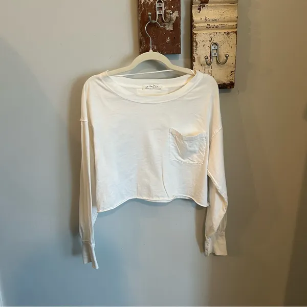 Free People We The Free Austin Tee in White - Image 2