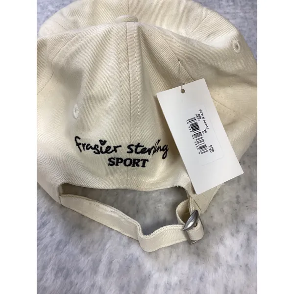 Frasier Sterling Sport Pickleball‎ Embroidered Baseball Cap Cream AAP07 NEW - Image 2