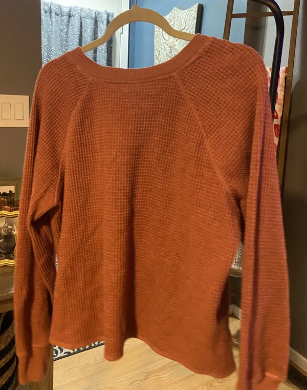 Old Navy Waffle Long Sleeve Knit - Image 3