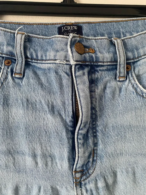 J. Crew Classic Vintage Light Blue High-Rise Women's Jeans - Image 5