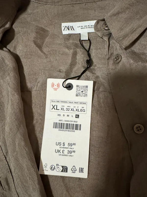 Zara Button Down Shirt - Image 4