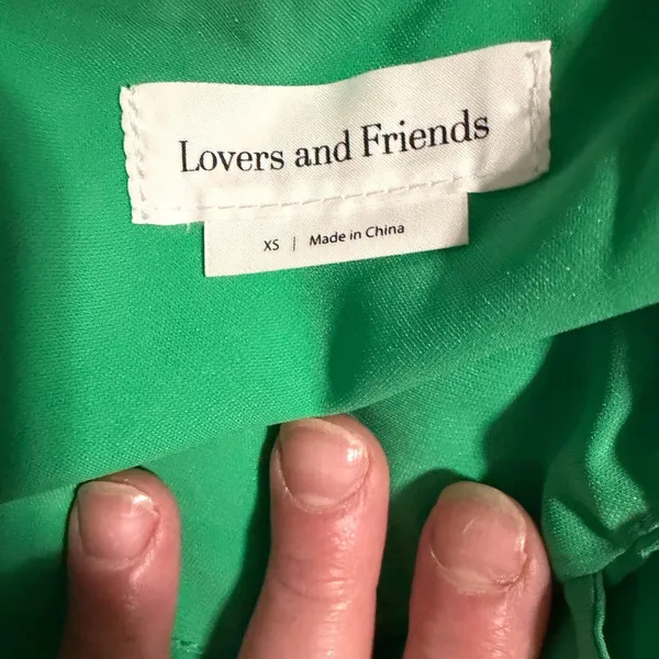 Lovers & Friends x Revolve Cindy Mini Dress Kelly Green Size XS. - Image 7