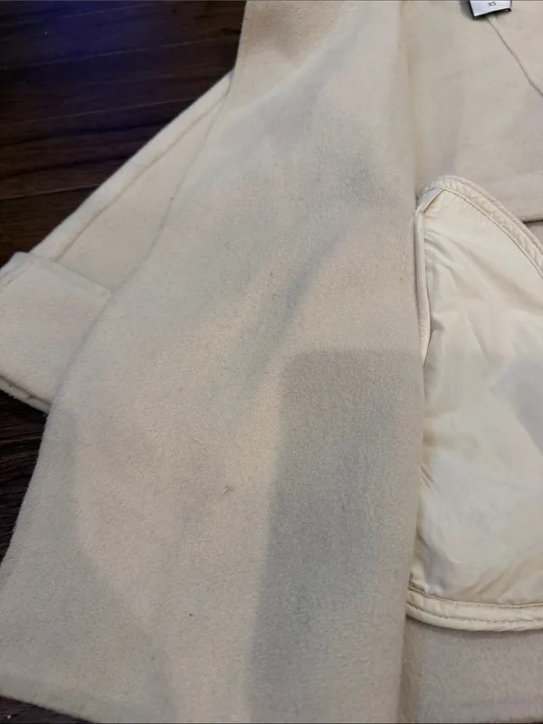 MOTF Cream Belted Trench Coat 3/4 Sleeve Size XS - C19-106 - Image 10