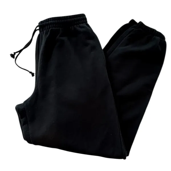 Women’s Vans Black Logo Sweatpants - Image 4