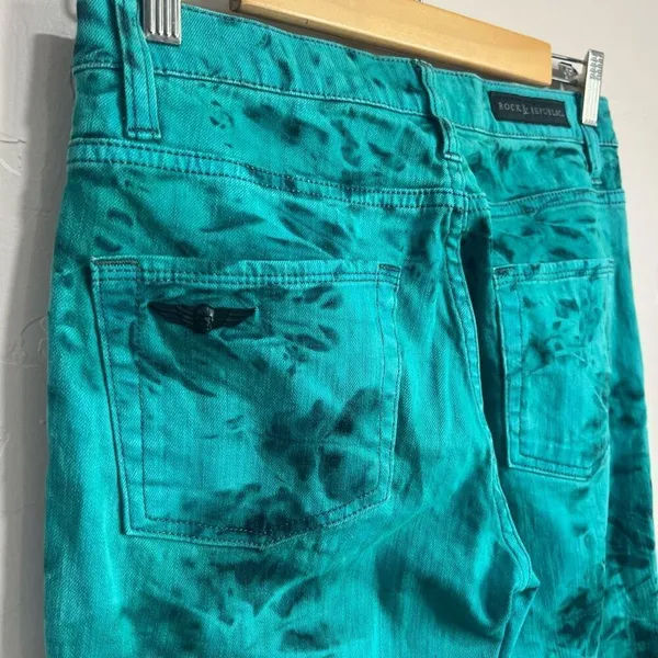 Rock and Republic tie dye jeans - Image 6