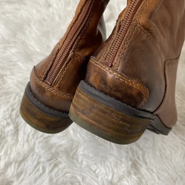 Sam Edelman faux leather brown riding boots - Image 6