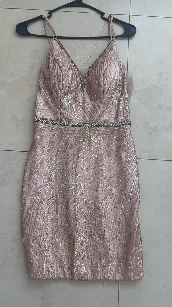 JR. Prom dress | Rose Gold - Image 2