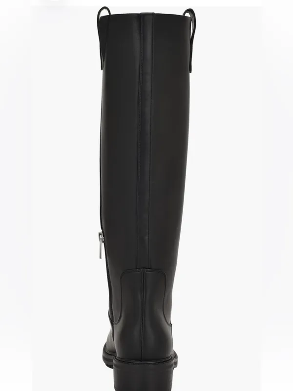 Calvin Klein Women's Pauline Tall Riding Boots Dress Boots Black Size 6 NEW - Image 5