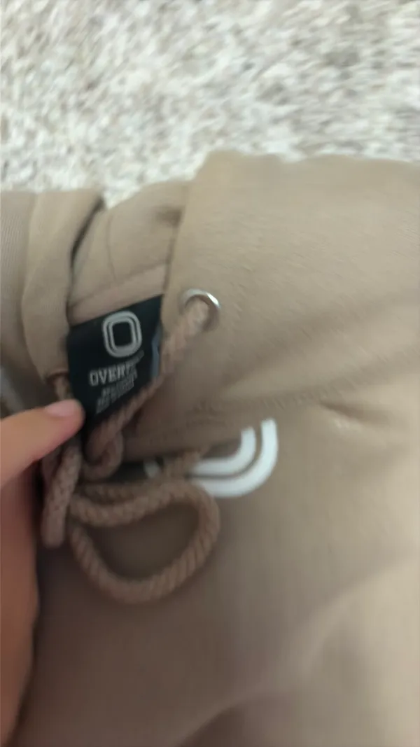 Overtime hoodie Brown - Image 3