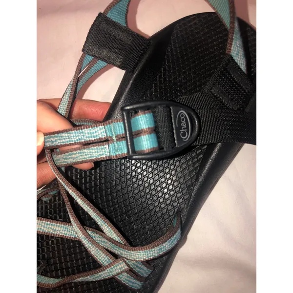 Chaco ZX/2 Classic Sandals Womens Size 10 Blue Brown Adjustable Gorp Outdoors - Image 7