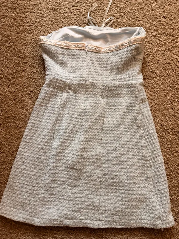 Baby blue altard state mini dress - Image 3