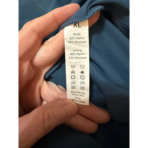 Halara‎ Majolica Blue Backless Twisted Active Dress XL Tennis Athleisure - Image 11