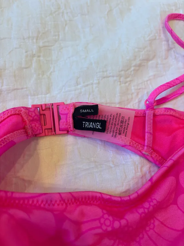 Triangl Bikini Set Hot Pink - Image 7