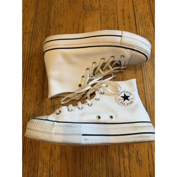 Converse Chuck Taylor All Star Platform Sneakers Wm Sz 10 - Image 7