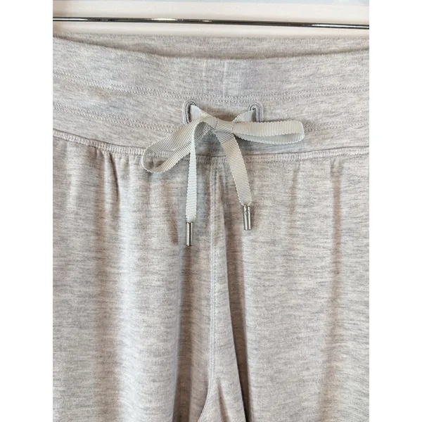 Lululemon Womens Pants Gray Still Chill Jogger Sweatpants Tapered Size 4 - Image 8