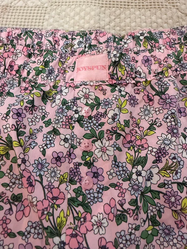 Joyspun pajama pants floral lounge Pink Size L - Image 4