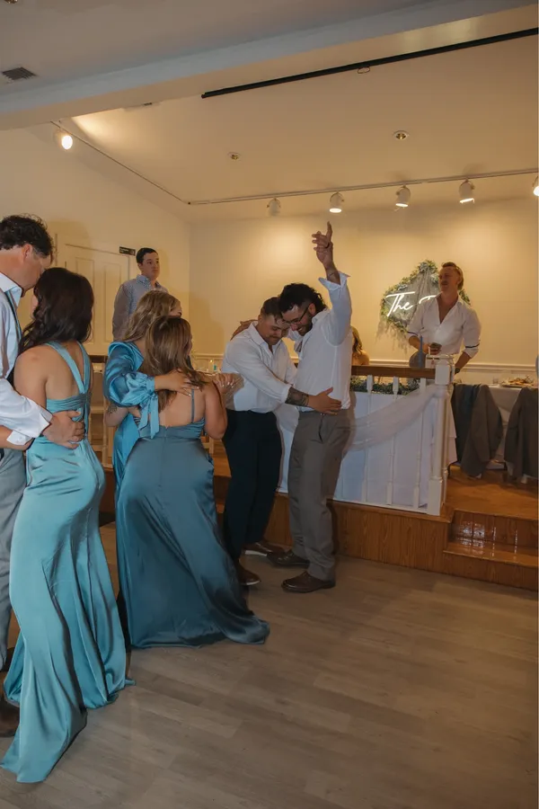 Azazie Bridesmaid Dress Blue - Image 8