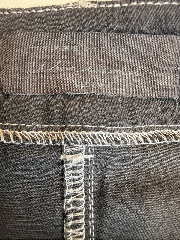 American‎ Threads Black Cargo Pocket Mini Skirt Size M - Image 9