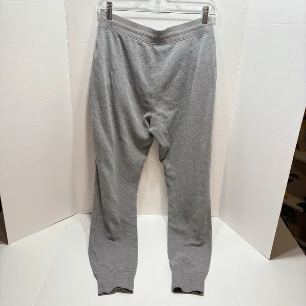 Hollister Joggers Sweatpants Womens Size S Gray Logo Drawstring Y2K - Image 3