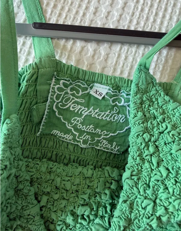 Temptation Positano Dress Green Size XS - Image 3