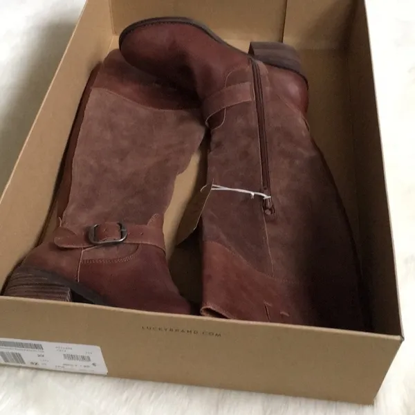 Lucky Brand Kailan Leather Boots - Image 5