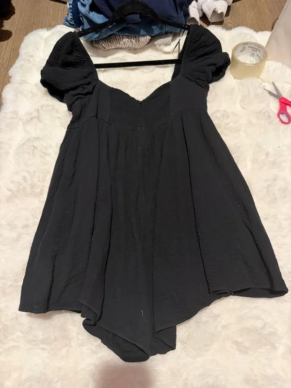 Black Princess Polly Romper - Image 3