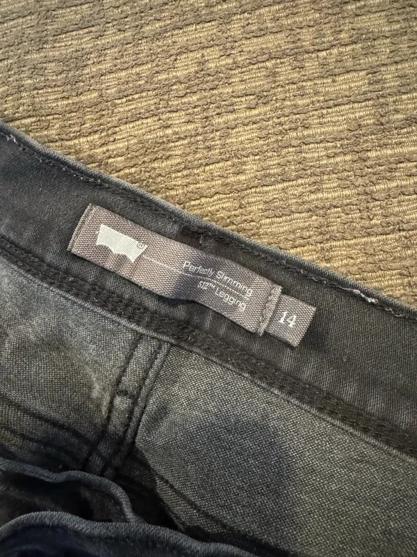 Black jeans Size 14 - Image 2