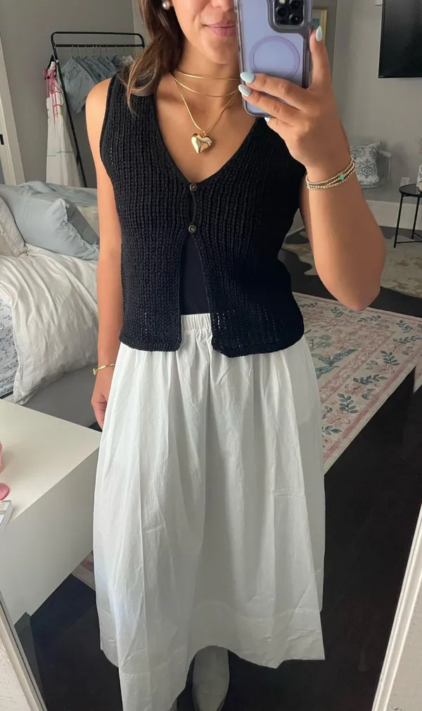 White long skirt boutique - Image 3