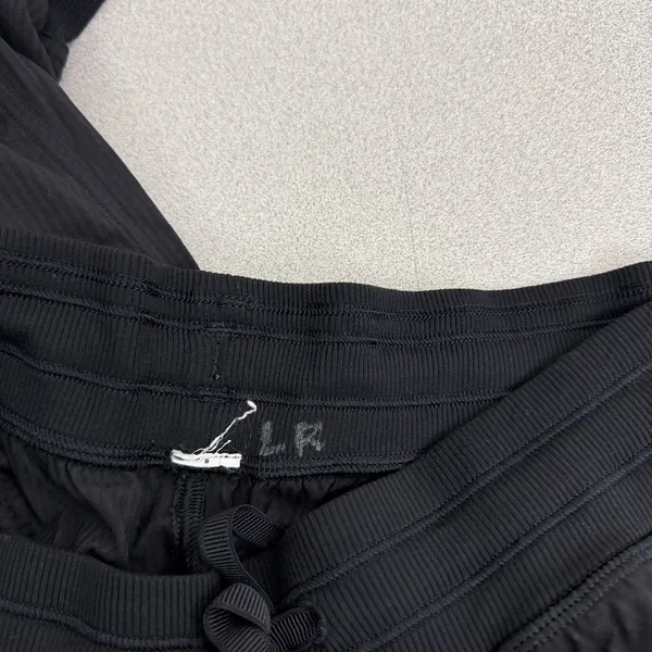 Lululemon Cargo Pants Womens Black Dance Studio Jogger Ribbed Cuff 29x27 - Image 7